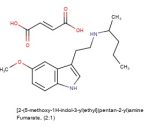 5-MeO-2AT / 5-methoxy-2-amyl-tryptamine fumarate 1.0g | #042c