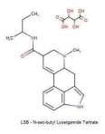 5.) N-sec-butyl lysergamide (tartrate) “LSB” – 250mg (250000mcg) | #168e