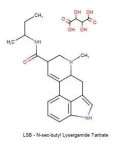 2.) N-sec-butyl lysergamide (tartrate) “LSB” – 15mg (15000mcg) | #168b