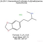 4-(3,4-methylenedioxyphenyl)-2-butoxime 5g | #193b