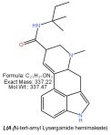 N-tert-Amyl Lysergamide (Hemimaleate) “LtA” – 40mg | #202b