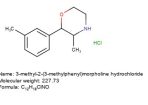 3-methylphenmetrazine HCl 5.0g | #225c