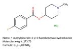 4-Fluoropipercaine HCl (1-Methyl-4-piperidinyl 4-fluorobenzoate) 2.5g | #234b
