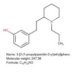 N-propyl-3-[2-(piperidin-2-yl)ethyl]phenol “N-P-322PEP” (freebase) 100mg | #272a – opioid molecule